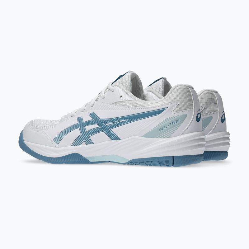 Încălțăminte pentru bărbați ASICS Gel-Task 4 white/saba blue 11