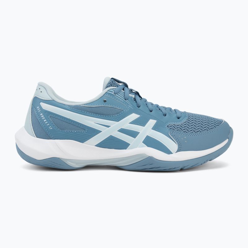 Încălțăminte de volei pentru bărbați ASICS Gel-Rocket 12 lichen rock/tranquil teal 2