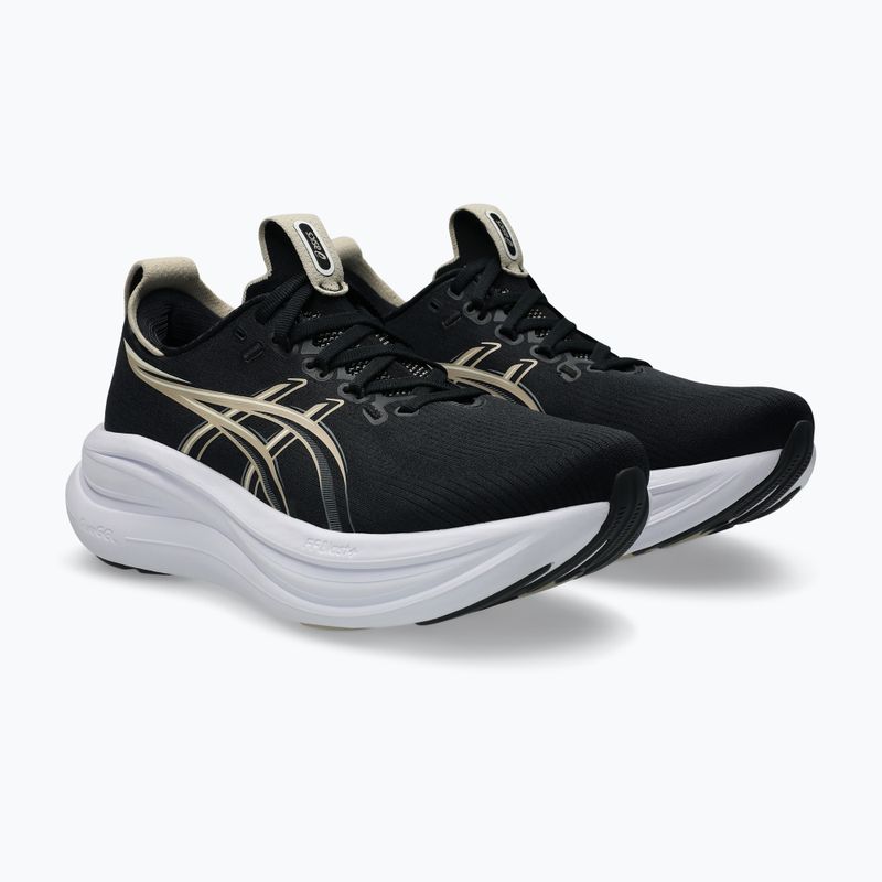 Încălțăminte de alergare pentru bărbați ASICS Gel-Nimbus 28 black/feather grey 3