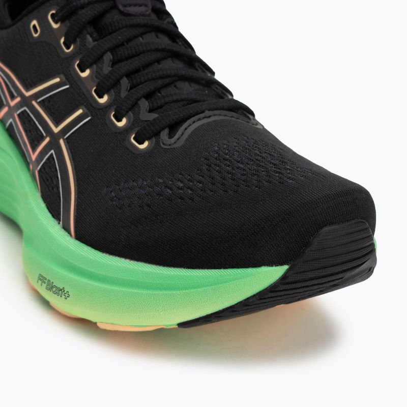 Încălțăminte de alergare pentru bărbați ASICS Gel-Kayano 32 black/vital green 7