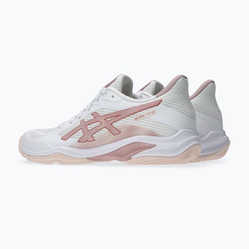 Încălțăminte de volei pentru femei ASICS Blade FF 2 white/morganite 11