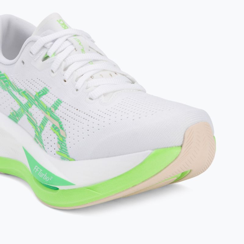 Încălțăminte de alergare pentru femei ASICS Sonicblast white/vital green 7