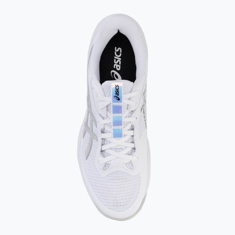 Pantofi pentru bărbați ASICS Netburner Ballistic FF 4 white/pure silver 5