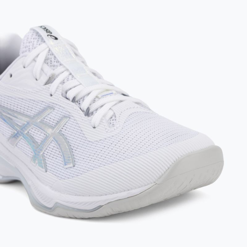 Pantofi pentru bărbați ASICS Netburner Ballistic FF 4 white/pure silver 7