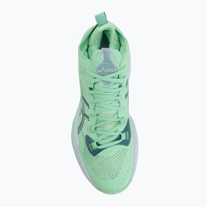 Încălțăminte de volei pentru bărbați ASICS Metarise 2 menthol/saba blue 5