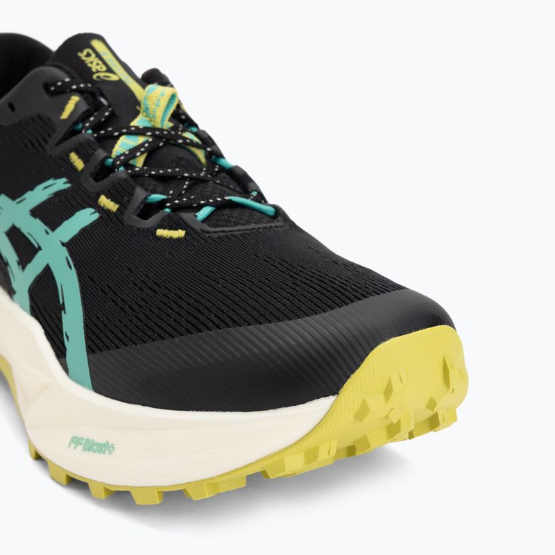 Încălțăminte de alergare pentru bărbați ASICS Fuji Lite 6 black/aurora green 7