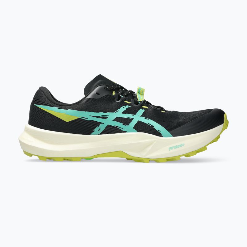 Încălțăminte de alergare pentru bărbați ASICS Fuji Lite 6 black/aurora green 8