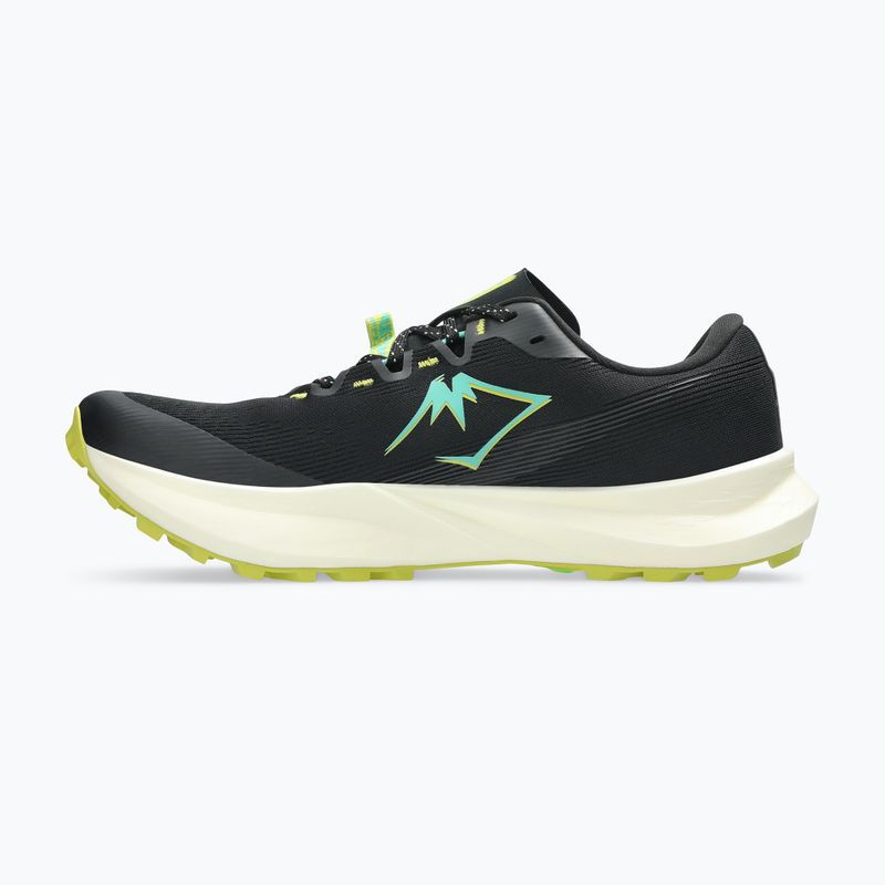 Încălțăminte de alergare pentru bărbați ASICS Fuji Lite 6 black/aurora green 9
