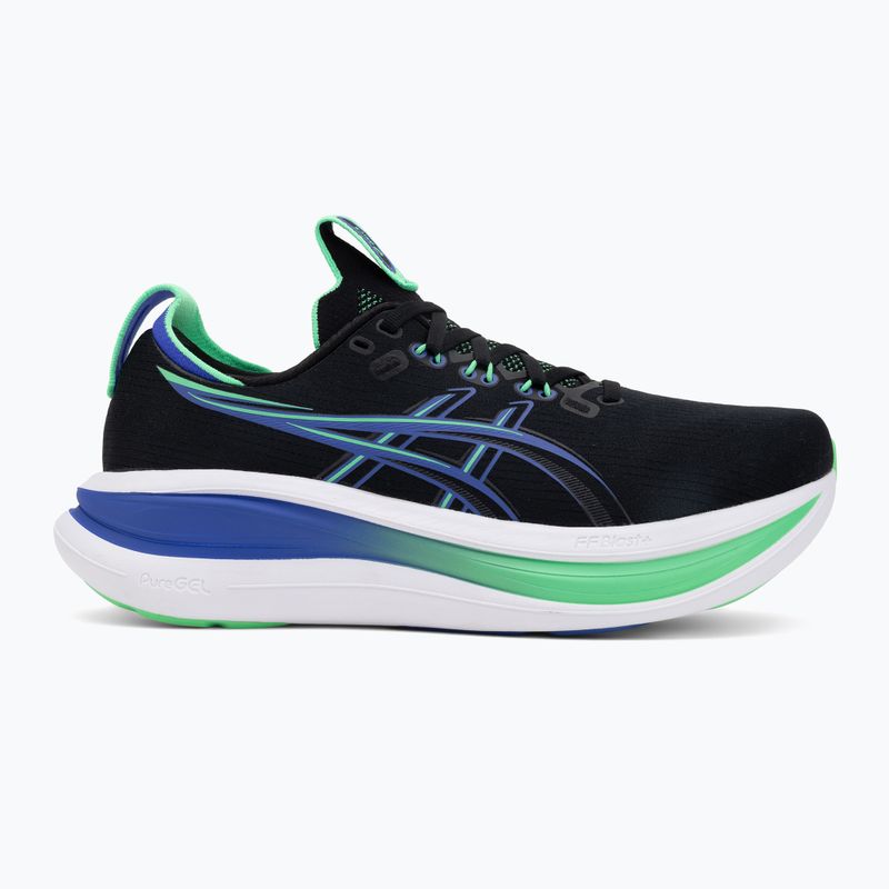 Încălțăminte de alergare pentru bărbați ASICS Gel-Nimbus 28 black/cobalt burst 2