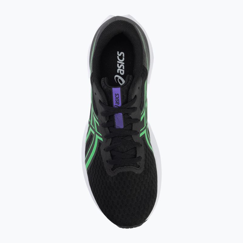 Încălțăminte de alergare pentru bărbați ASICS Patriot 14 black/vital green 5