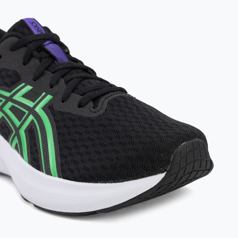 Încălțăminte de alergare pentru bărbați ASICS Patriot 14 black/vital green 7