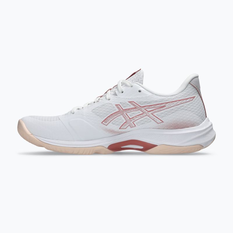 Încălțăminte de volei pentru femei ASICS Netburner Ballistic FF 4 white/rose rouge 9