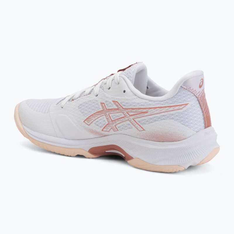 Încălțăminte de volei pentru femei ASICS Netburner Ballistic FF 4 white/rose rouge 3