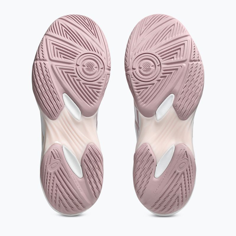 Încălțăminte de volei pentru femei ASICS Gel-Rocket 12 white/pearl pink 7