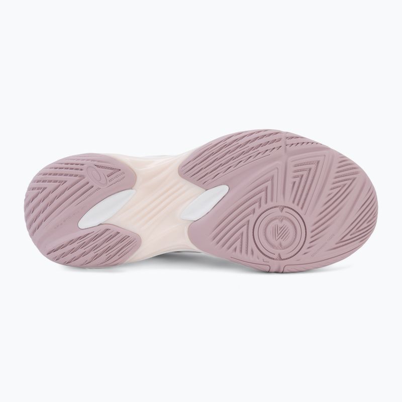 Încălțăminte de volei pentru femei ASICS Gel-Rocket 12 white/pearl pink 4