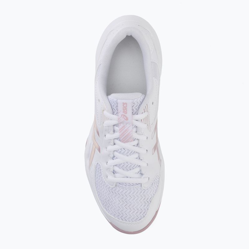 Încălțăminte de volei pentru femei ASICS Gel-Rocket 12 white/pearl pink 5