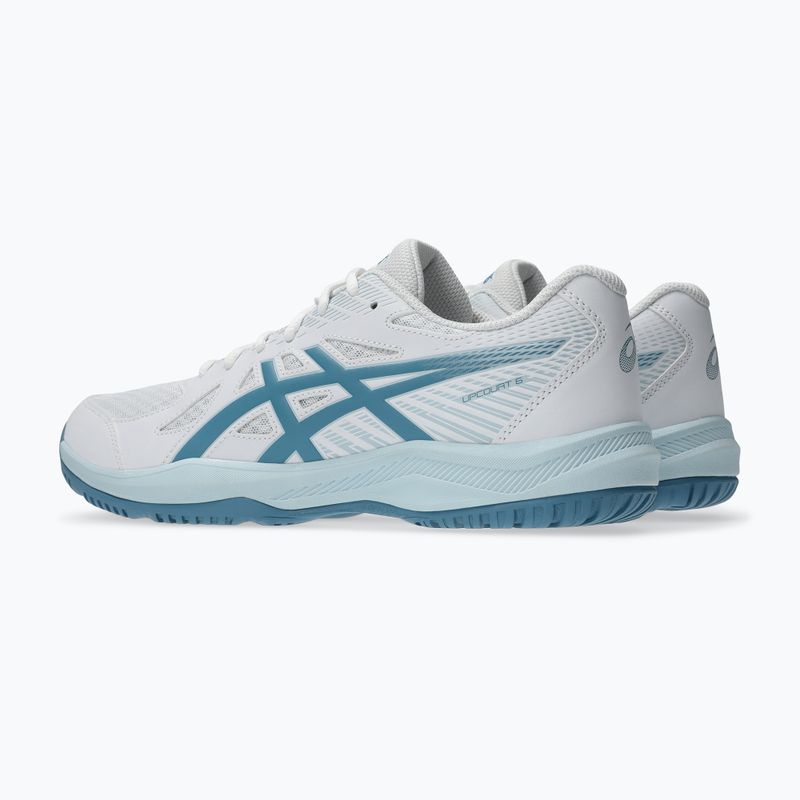 Încălțăminte pentru bărbați ASICS Upcourt 6 white/saba blue 4