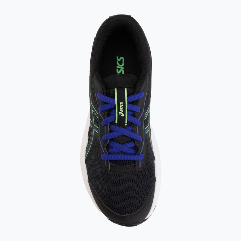 Încălțăminte de alergare pentru copii ASICS Contend 9 GS black/vital green 5