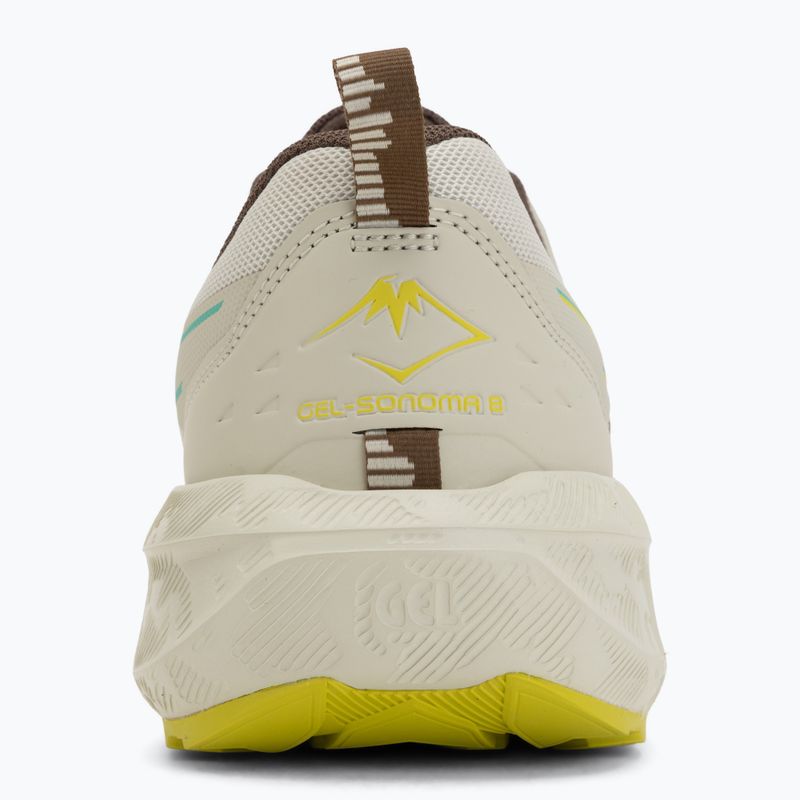 Încălțăminte de alergare pentru bărbați ASICS Gel-Sonoma 8 light dust/aurora green 6