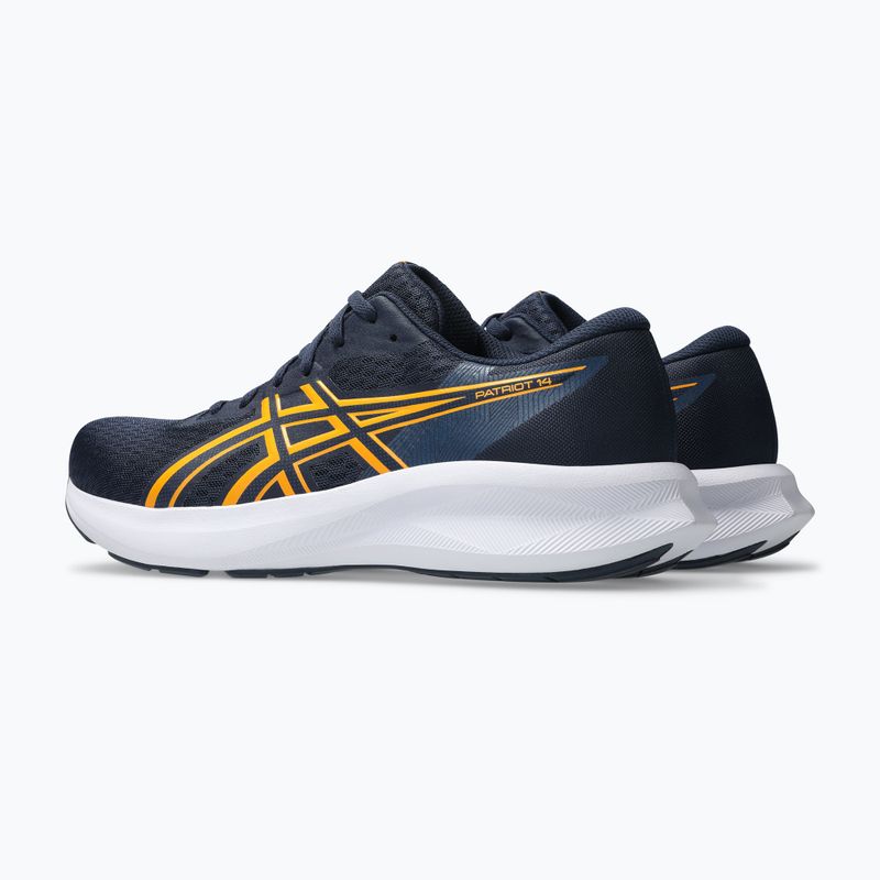 Încălțăminte de alergare pentru bărbați ASICS Patriot 14 midnight/yamabuki 4