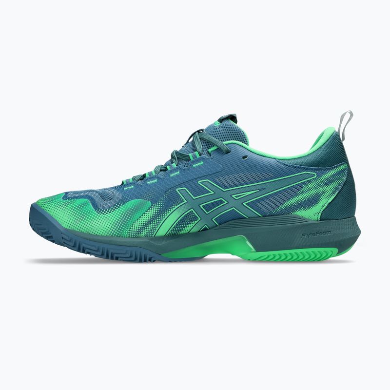 Încălțăminte de padel pentru bărbați Asics Sonicmash FF saba blue/vital green 2