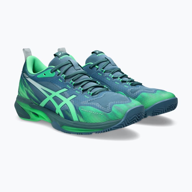 Încălțăminte de padel pentru bărbați Asics Sonicmash FF saba blue/vital green 3