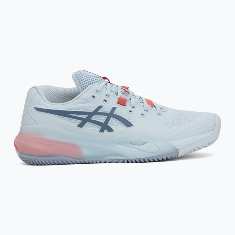 Încălțăminte de tenis pentru femei ASICS Gel-Resolution X Clay W sky/grey blue 2