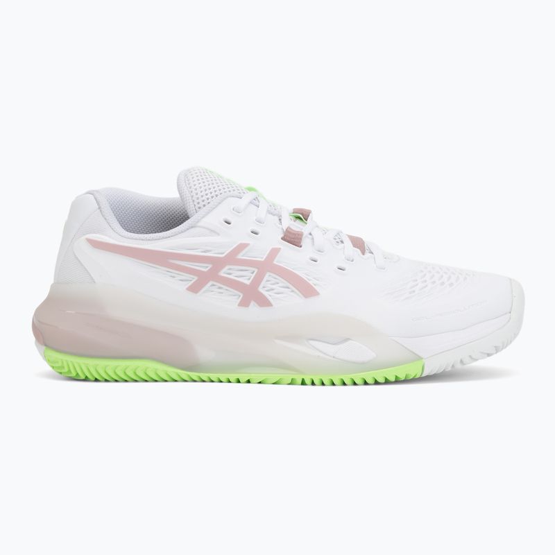 Încălțăminte de tenis pentru femei ASICS Gel-Resolution X Clay W white/morganite 2