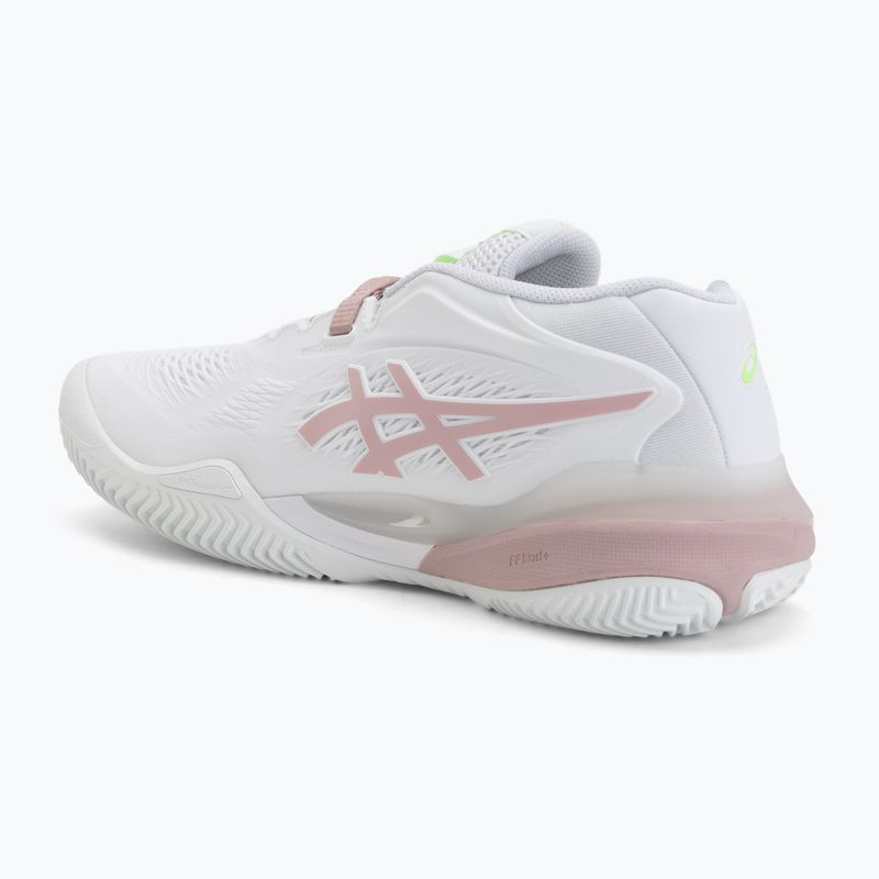 Încălțăminte de tenis pentru femei ASICS Gel-Resolution X Clay W white/morganite 3