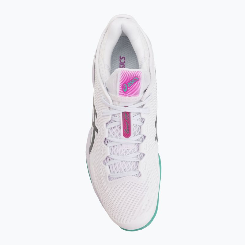 Încălțăminte de tenis pentru bărbați ASICS Court FF 3 Clay white/digital sakura 5