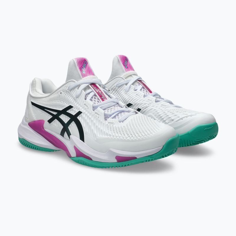 Încălțăminte de tenis pentru bărbați ASICS Court FF 3 Clay white/digital sakura 3