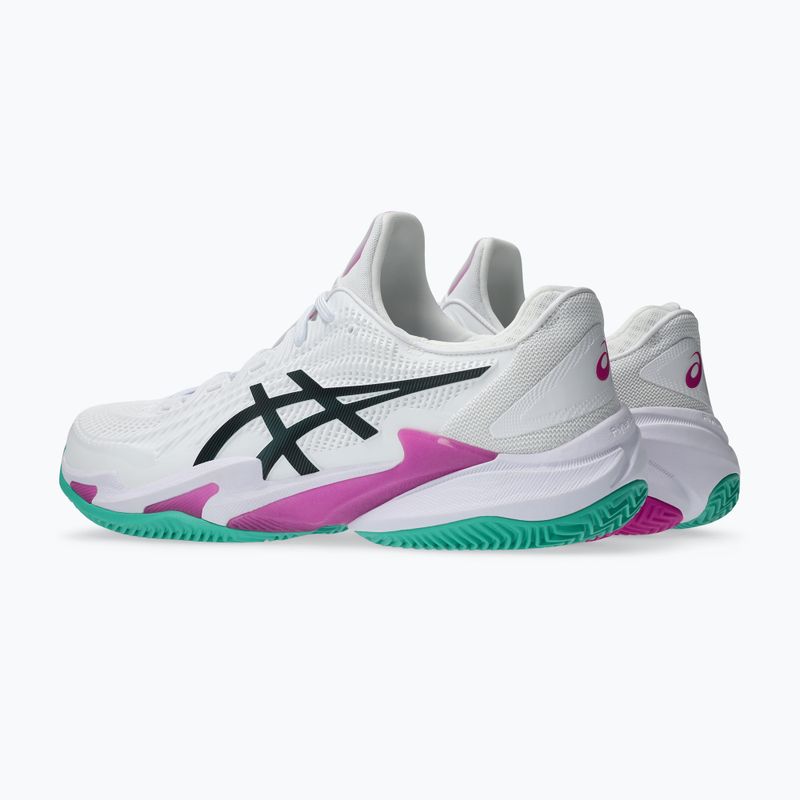 Încălțăminte de tenis pentru bărbați ASICS Court FF 3 Clay white/digital sakura 4