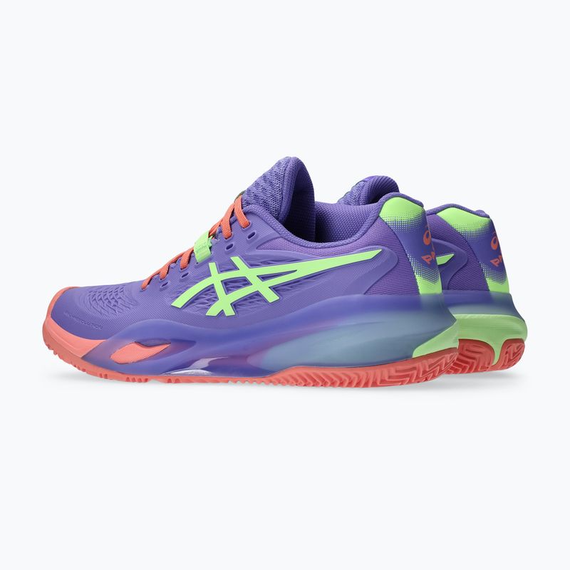Încălțăminte de padel pentru femei Asics Gel-Resolution X Padel W amethyst/illuminate green 4