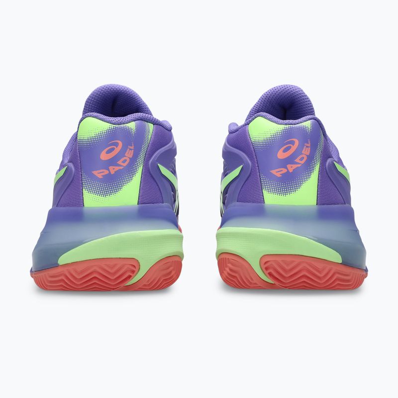 Încălțăminte de padel pentru femei Asics Gel-Resolution X Padel W amethyst/illuminate green 5
