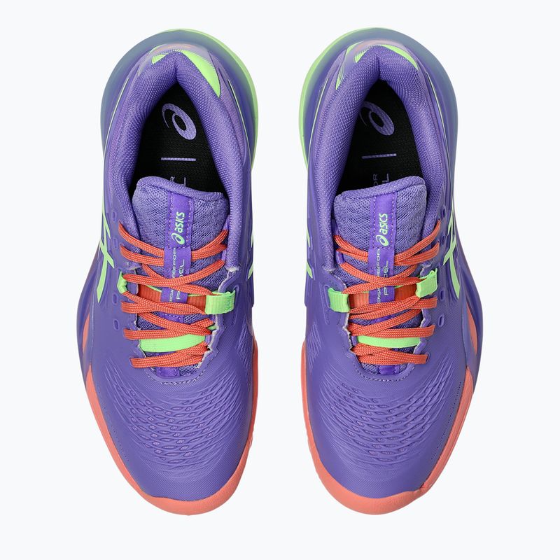 Încălțăminte de padel pentru femei Asics Gel-Resolution X Padel W amethyst/illuminate green 6
