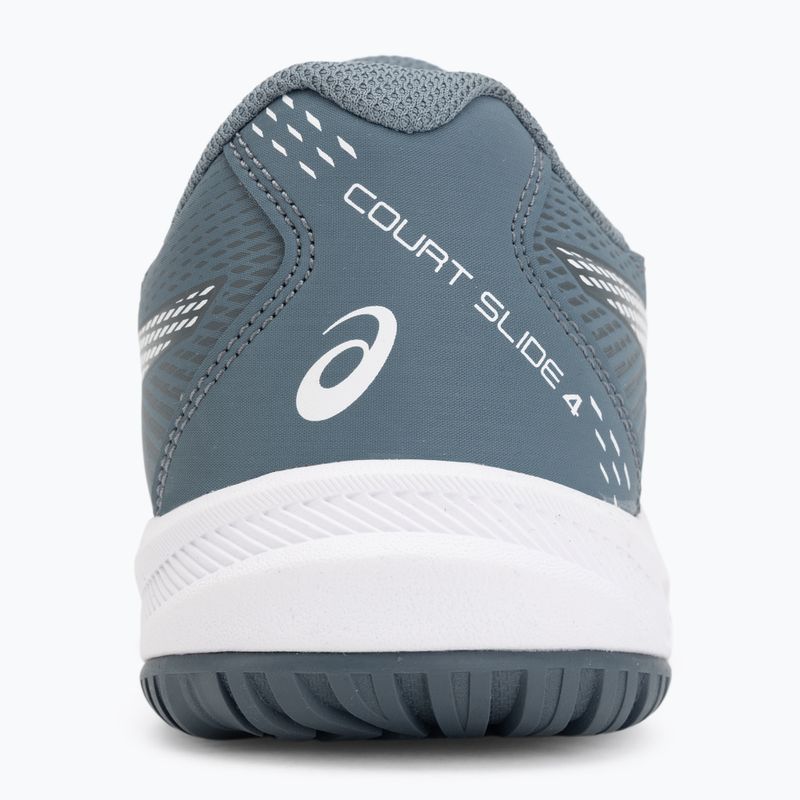 Încălțăminte de tenis pentru bărbați ASICS Court Slide 4 ironclad/white 6