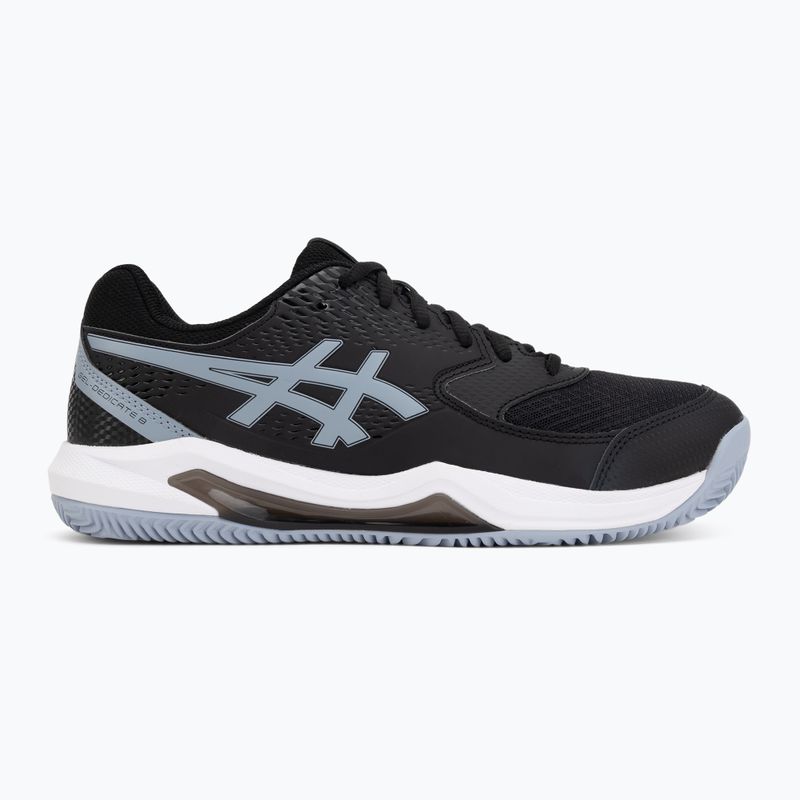 Încălțăminte de tenis pentru bărbați ASICS Gel-Dedicate 8 Clay black/grey blue 2