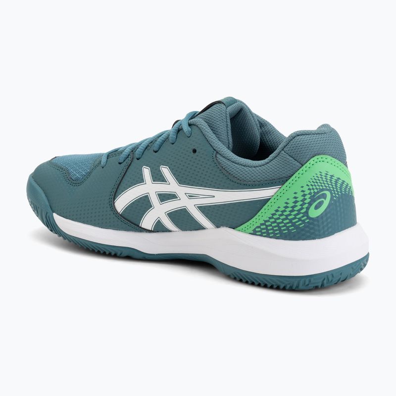 Încălțăminte de padel pentru bărbați ASICS Gel-Dedicate 8 misty pine/white 3