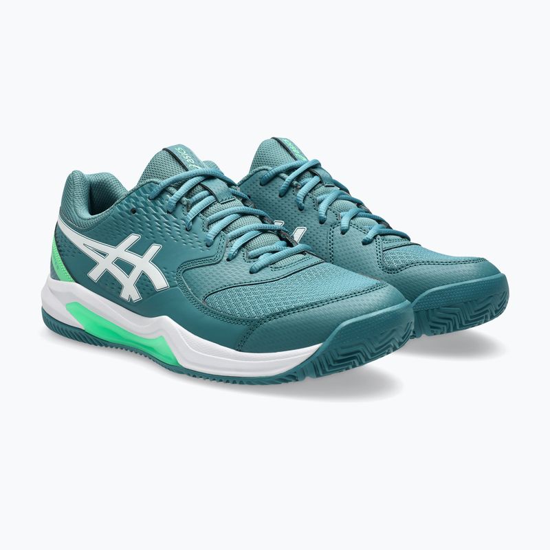 Încălțăminte de padel pentru bărbați ASICS Gel-Dedicate 8 misty pine/white 10