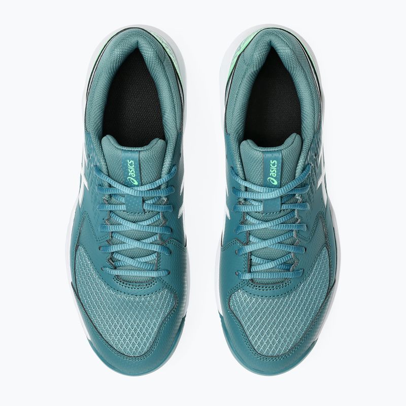 Încălțăminte de padel pentru bărbați ASICS Gel-Dedicate 8 misty pine/white 13