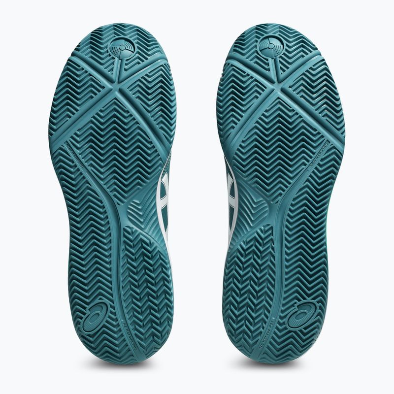 Încălțăminte de padel pentru bărbați ASICS Gel-Dedicate 8 misty pine/white 14