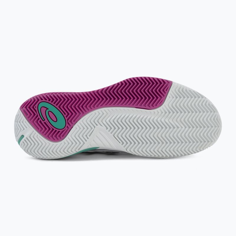 Încălțăminte de tenis pentru bărbați ASICS Gel-Resolution X Clay white/aurora green 4