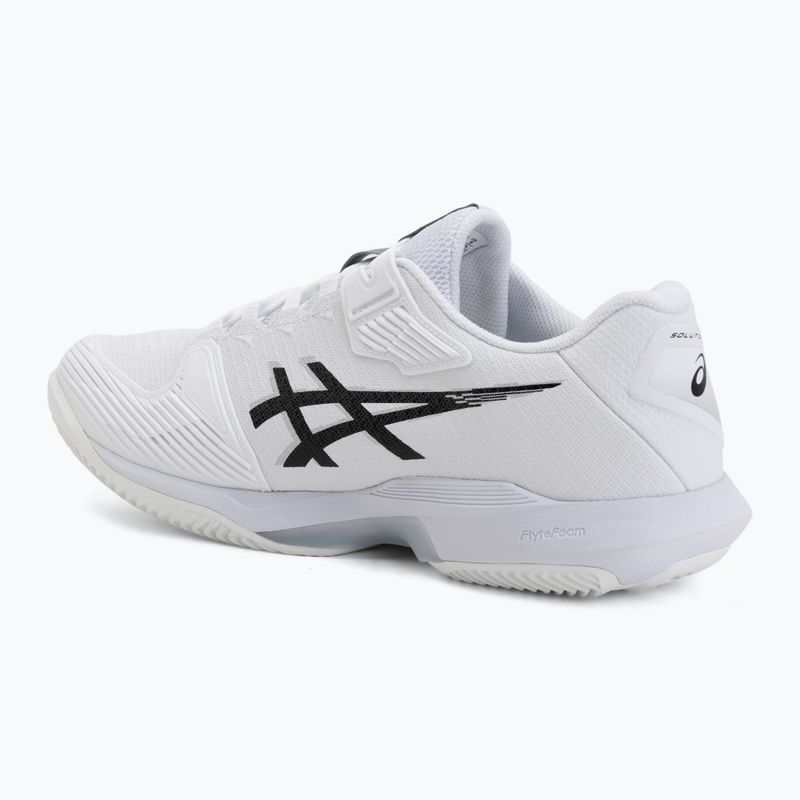 Încălțăminte de tenis pentru bărbați ASICS Solution Speed FF 4 Clay white/black 3