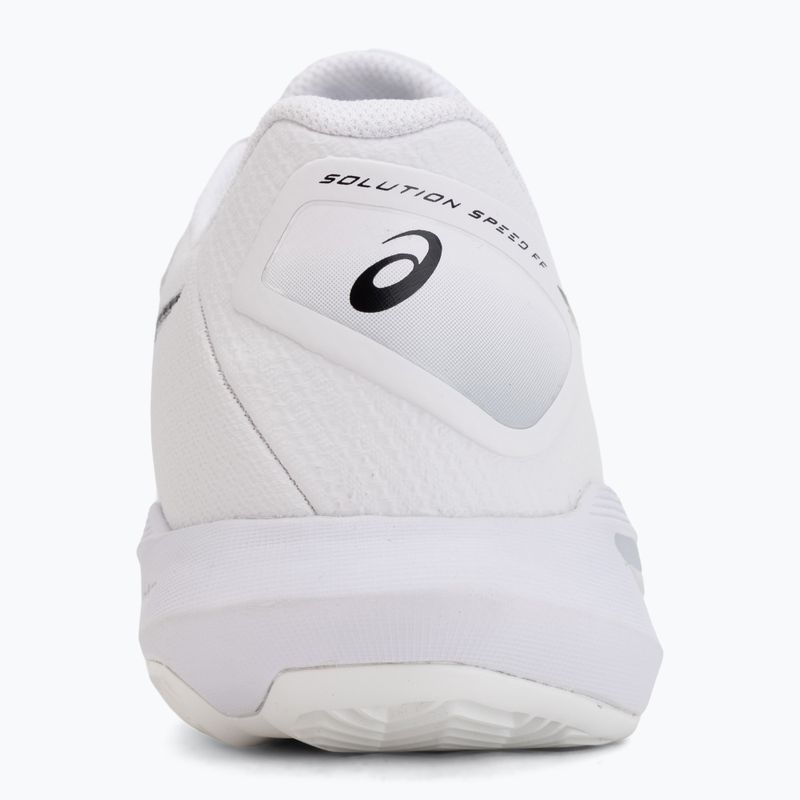 Încălțăminte de tenis pentru bărbați ASICS Solution Speed FF 4 Clay white/black 6