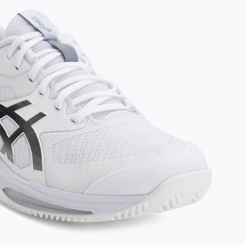 Încălțăminte de tenis pentru bărbați ASICS Solution Speed FF 4 Clay white/black 7
