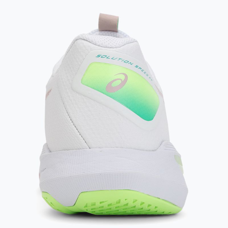 Încălțăminte de tenis pentru femei ASICS Solution Speed FF 4 W white/morganite 6