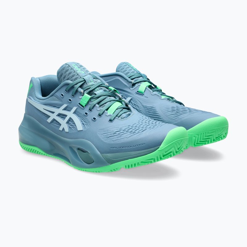 Încălțăminte de padel pentru bărbați ASICS Gel-Resolution X saba blue/cool grey 3