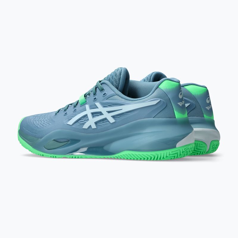 Încălțăminte de padel pentru bărbați ASICS Gel-Resolution X saba blue/cool grey 4