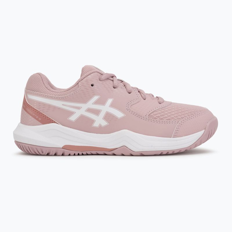 Încălțăminte de tenis pentru femei ASICS Gel-Dedicate 8 GS Jr morganite/white 2