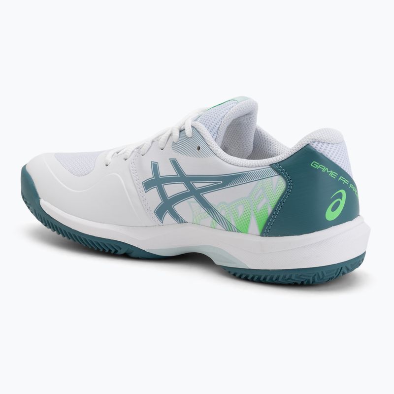 Încălțăminte de padel pentru bărbați Asics Game FF Padel white/misty pine 3